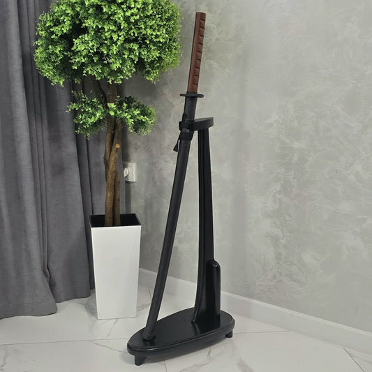 The floor stand holder for the sword katana iaito - Ash Black