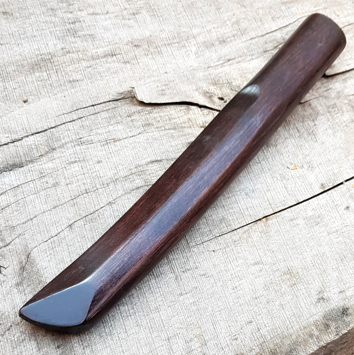 Wooden knife tanto - European Hornbeam