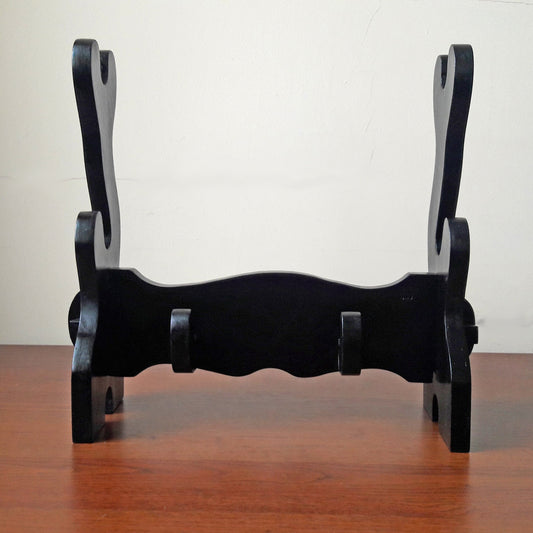 Exclusive Black Stand Holder for bokken katana jo with a place for tanto (Ash)