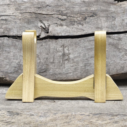 Stand Holder for Tanto Knife - Natural Wood Robinia - 1 layer