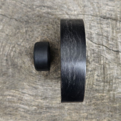 Wooden tsuba Kashima Shin Ryu