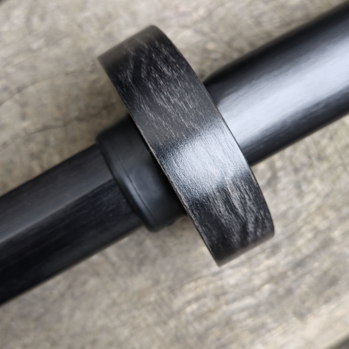 Wooden tsuba Kashima Shin Ryu
