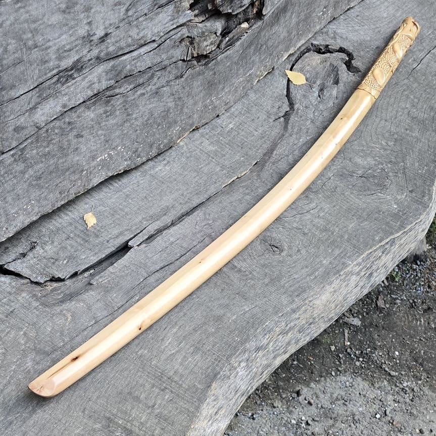 Bokken Deluxe Dragon 100 (39.4") cm - Aikido, Kenjutsu - Dogwood