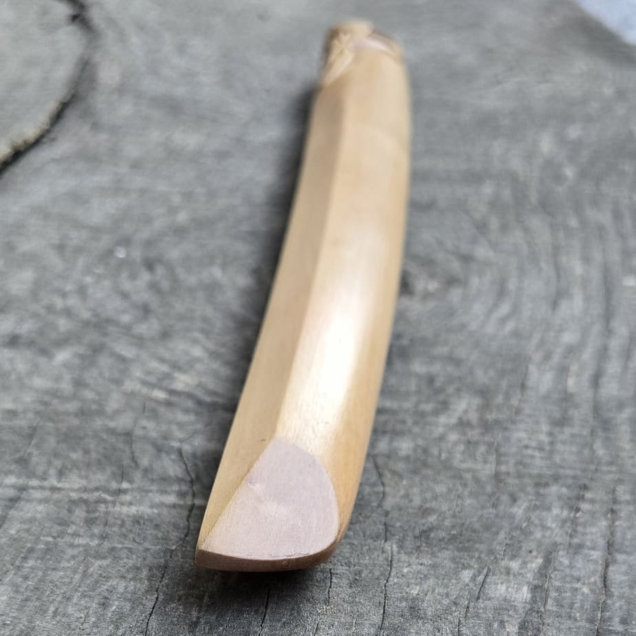 Wooden knife tanto Deluxe Dragon - Dogwood