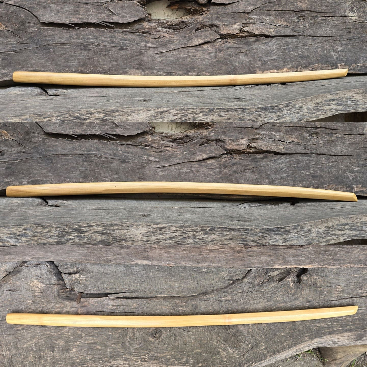 Niten Ichi Ryu Bokken 102 (40.1") - Aikido, Kendo - Robinia Wood