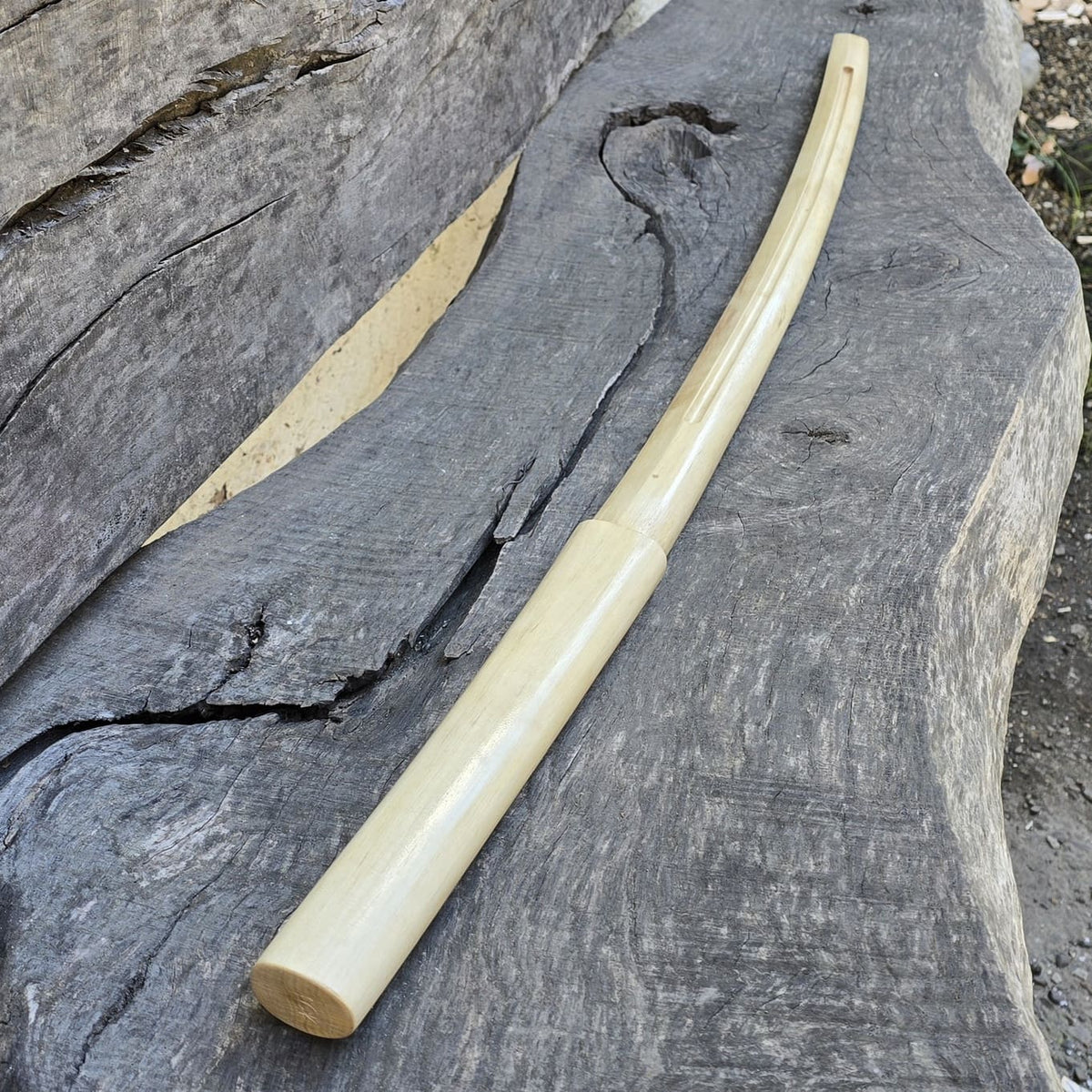 Japanese Bokken Daito 102 (40.1") with groove - Aikido, Kendo - European hornbeam