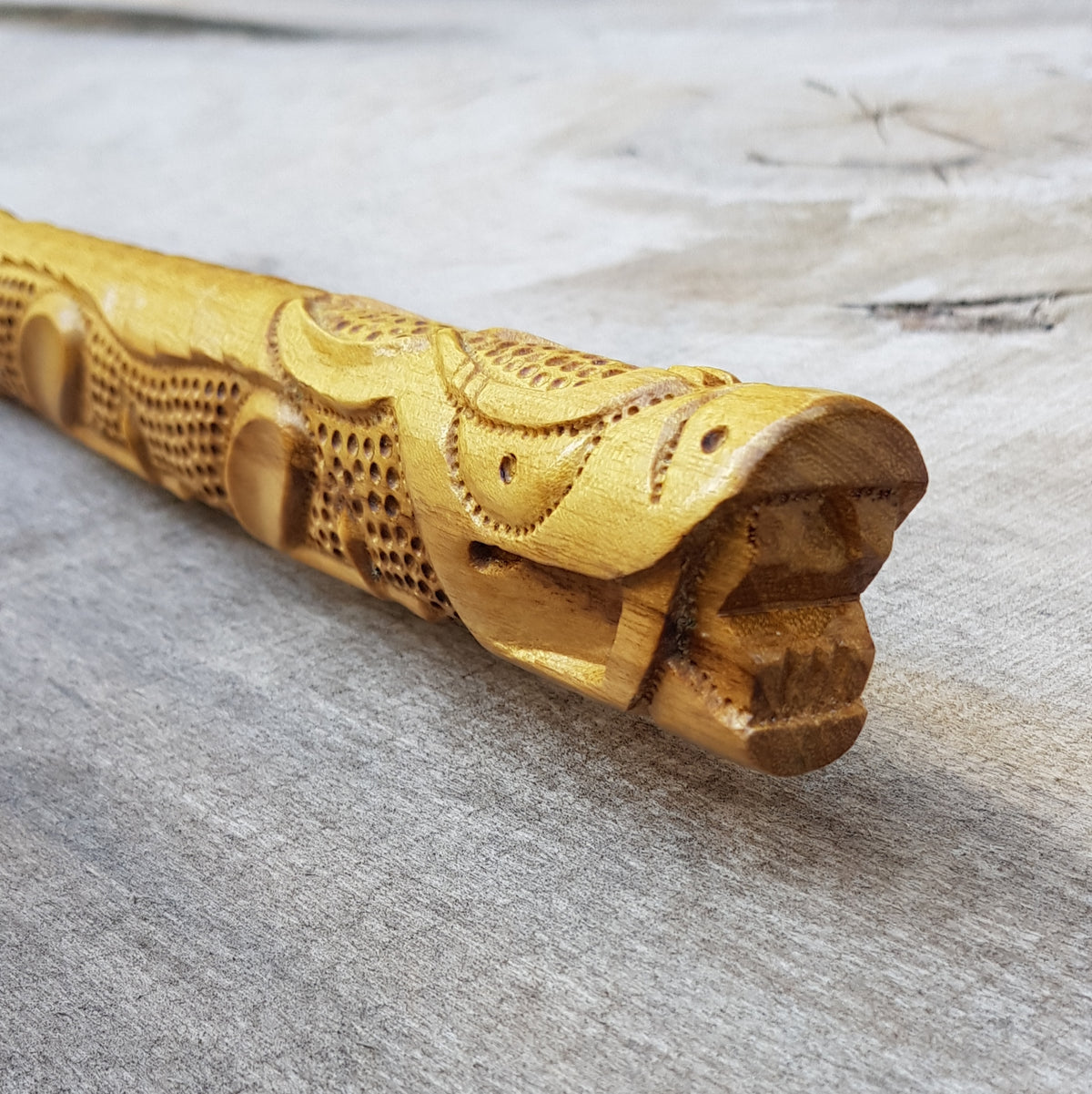 Bokken Deluxe Dragon 102 (40.1") cm - Aikido, Kenjutsu - Robinia Wood