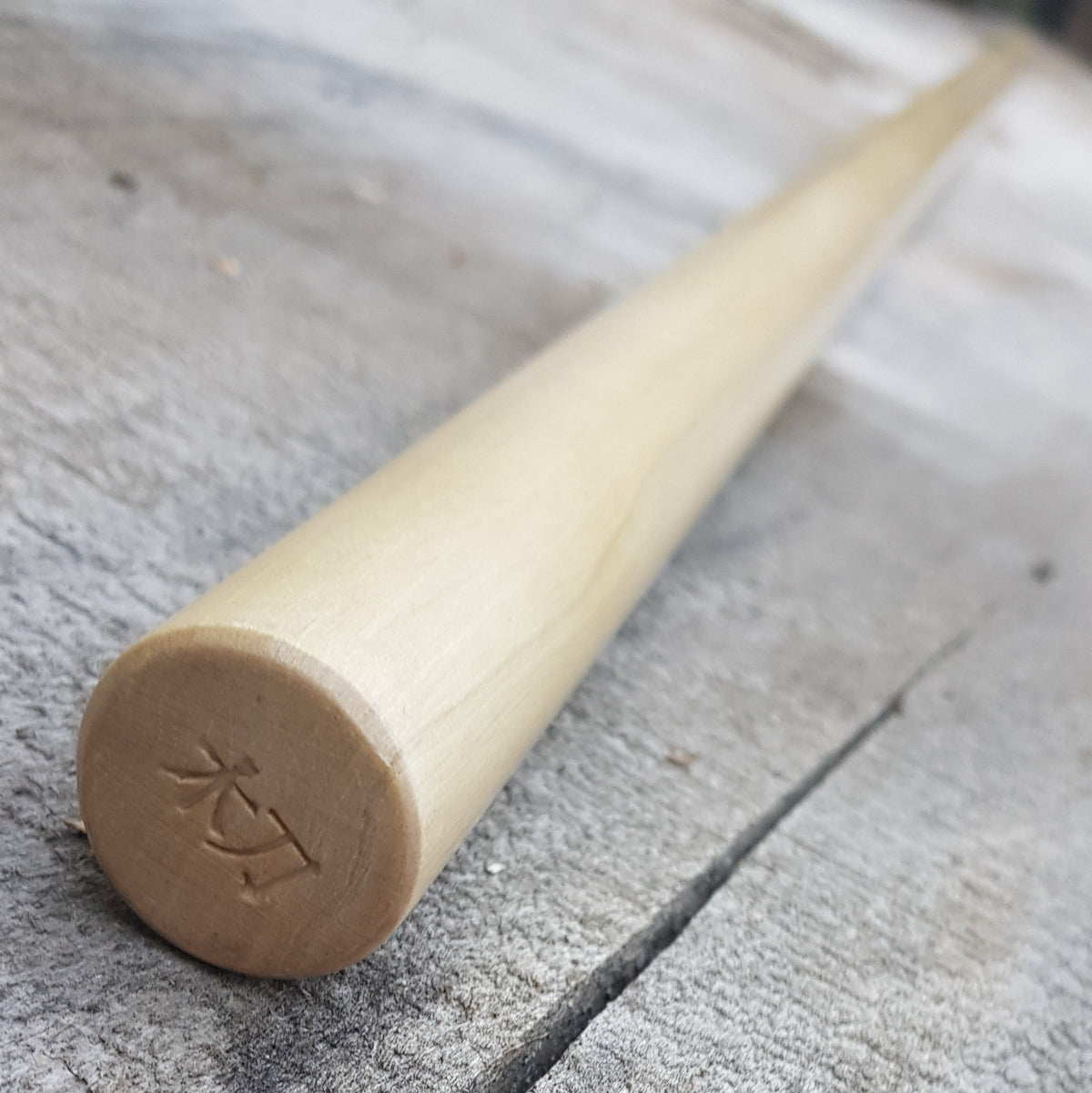 Wooden Jo staff for aikido jodo kobudo 140 cm (55.1") - European Hornbeam