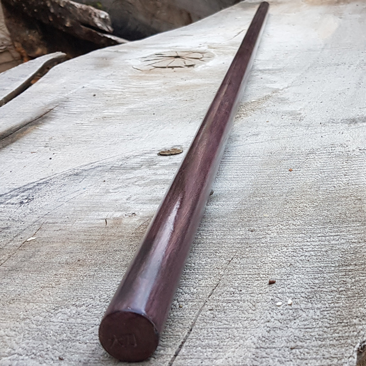 Wooden Jo staff for aikido jodo kobudo 150 cm (59") - European Hornbeam