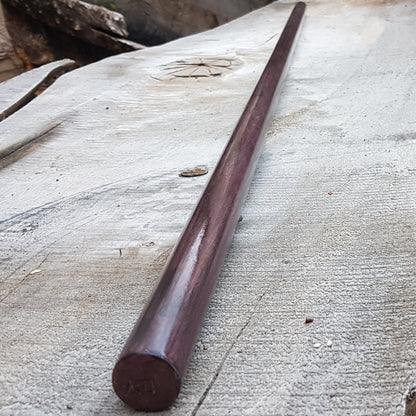 Wooden Jo staff for aikido jodo kobudo 150 cm (59") - European Hornbeam