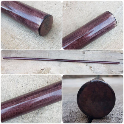 Wooden Jo staff for aikido jodo kobudo 140 cm (55.1") - European Hornbeam