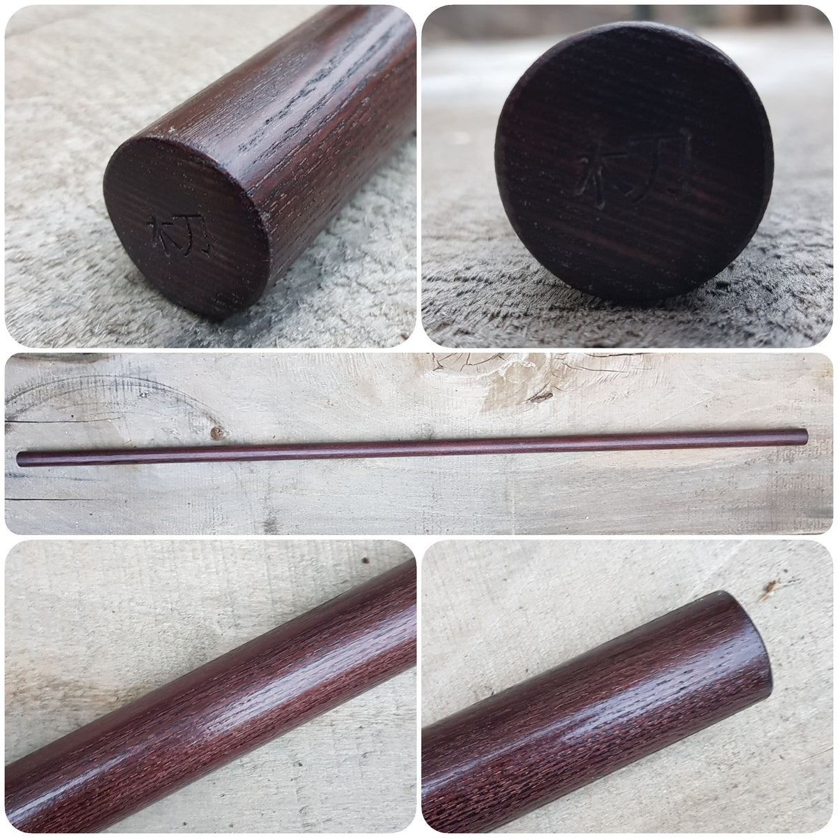 Wooden Jo staff for aikido jodo kobudo 128 cm (50.4") - European Ash