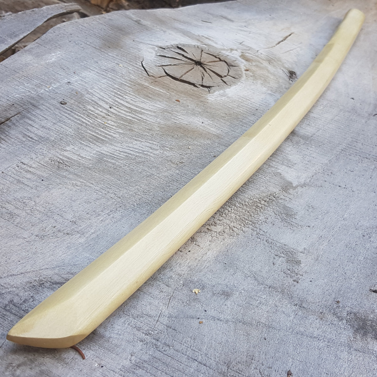 Wooden bokken - Japanese sword - Bokuto 102 cm (40.1") for Aikido and Kendo - European Hornbeam