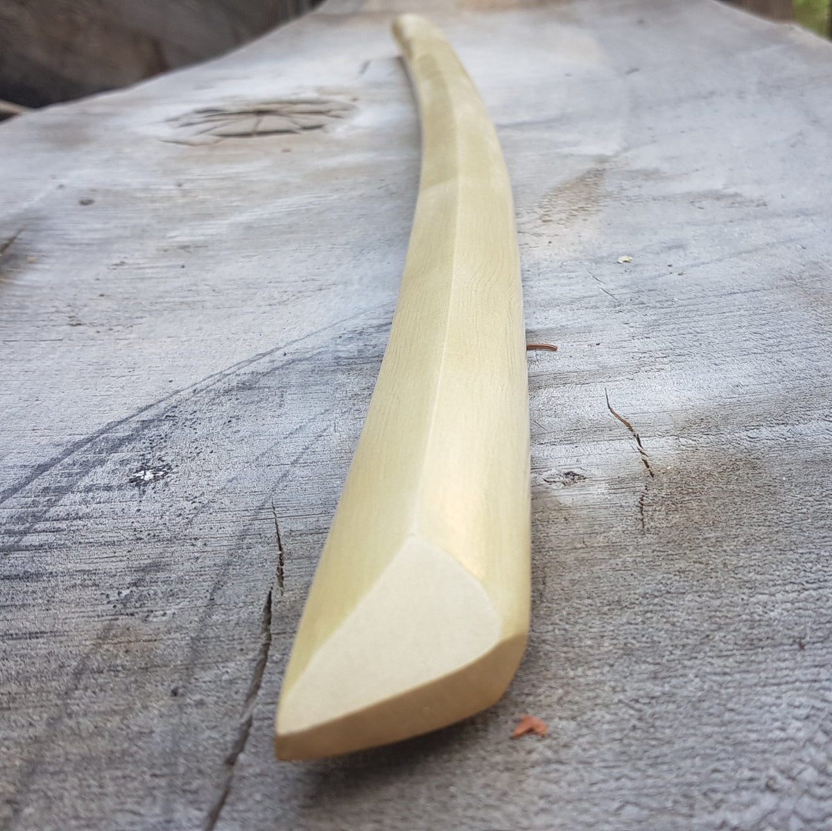 Wooden bokken - Japanese sword - Bokuto 75 cm (29.53")- Aikido and Kendo - European Hornbeam