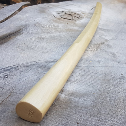 Wooden bokken - Japanese sword - Bokuto 102 cm (40.1") for Aikido and Kendo - European Hornbeam