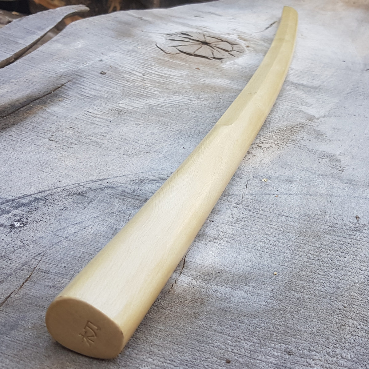 Wooden bokken - Japanese sword - Bokuto 90 cm (35.5") - Aikido and Kendo - European Hornbeam