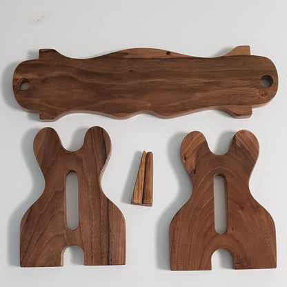 Exclusive Stand Holder for bokken katana sword 1 layer (Walnut)