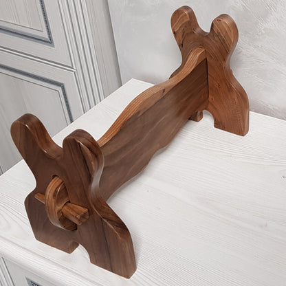 Exclusive Stand Holder for bokken katana sword 1 layer (Walnut)