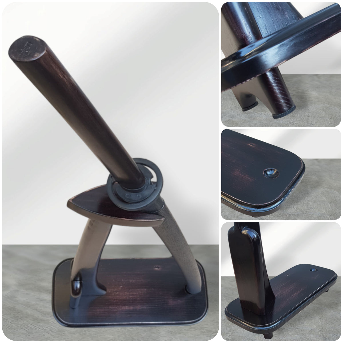The floor stand holder for the sword katana iaito - Ash Brown