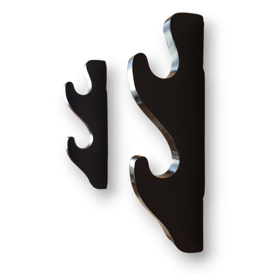 Wooden Wall Mounted Sword Katana Bokken Holder - 2 Layers - Ash Wood
