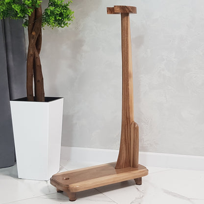 The floor stand holder for the sword katana iaito - Walnut