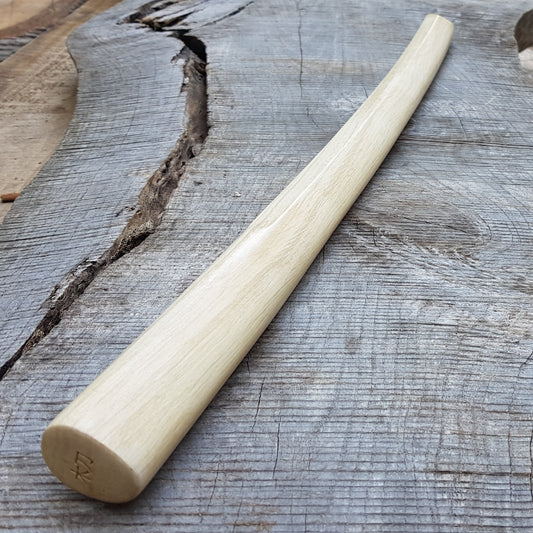 Wakizashi - Japanese Small Wooden Sword 68 cm (27") - European Hornbeam