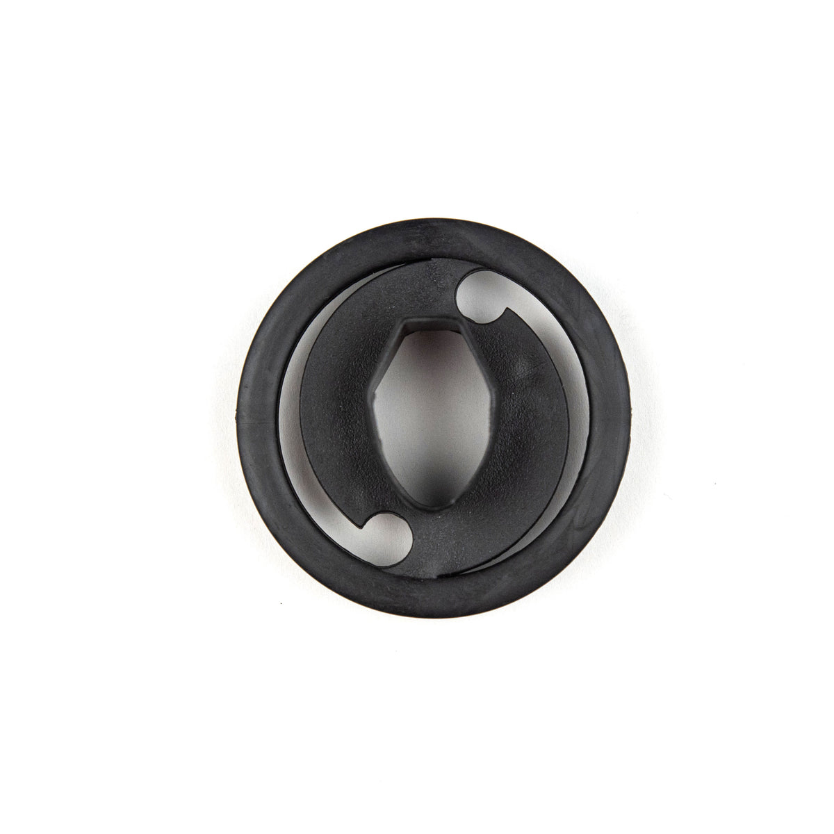 Patterned rubber tsuba and dome for wooden bokken