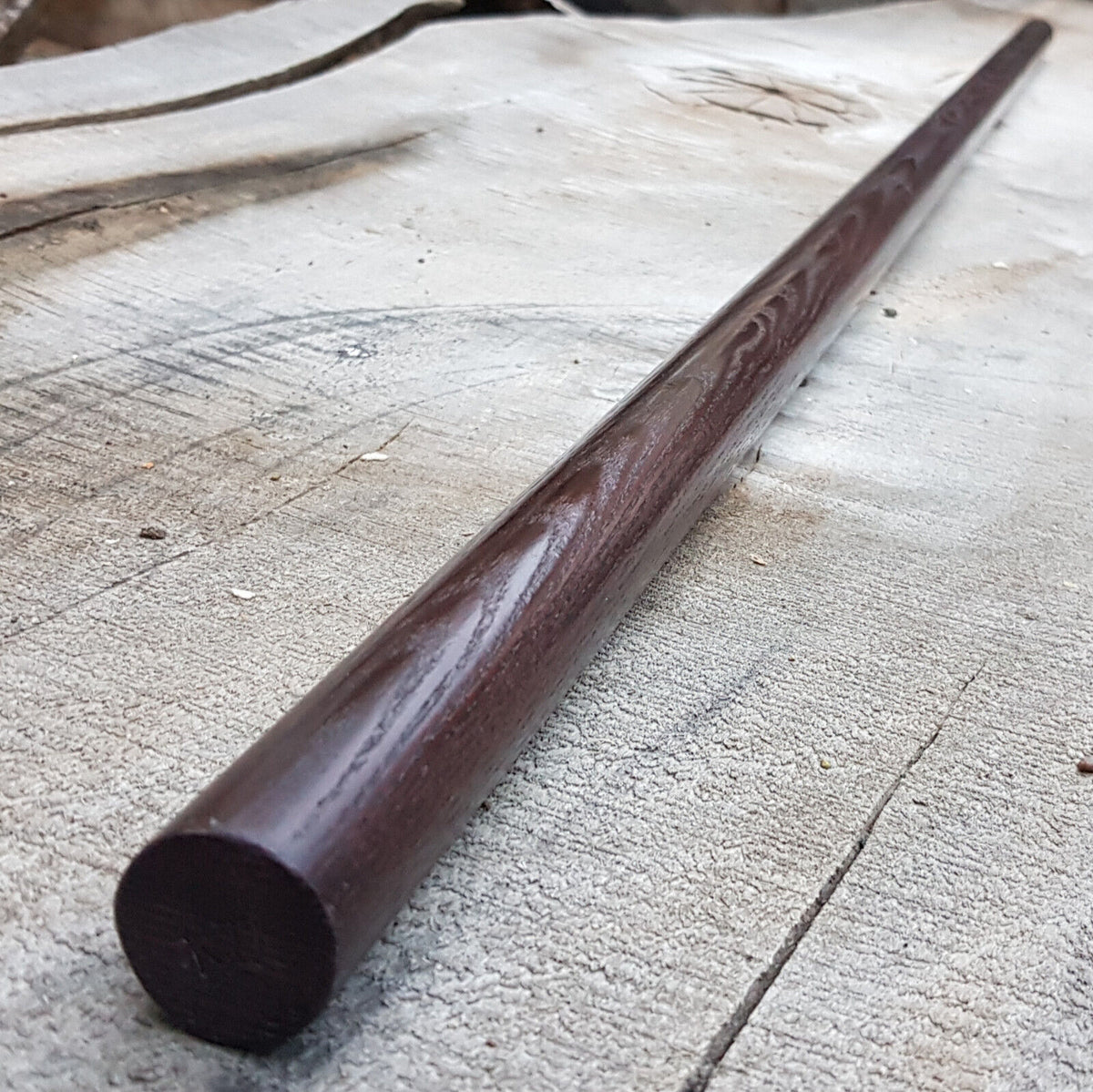 Hanbo stick jodo aikido kobudo 100 cm (39.3") - European Ash