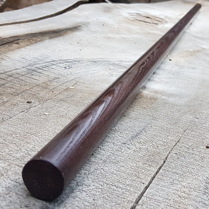 Wooden Bo long pole stick 182 cm (71,7")/Diameter 30 mm (1.18") - European Ash
