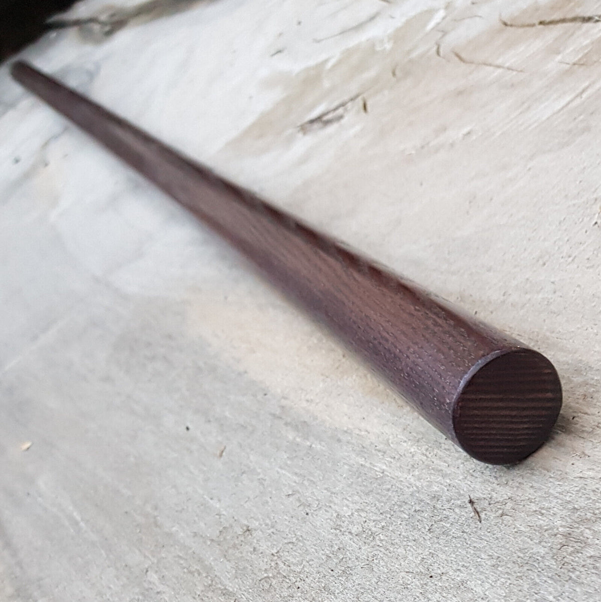 Wooden Bo long pole stick 182 cm (71,7")/Diameter 30 mm (1.18") - European Ash