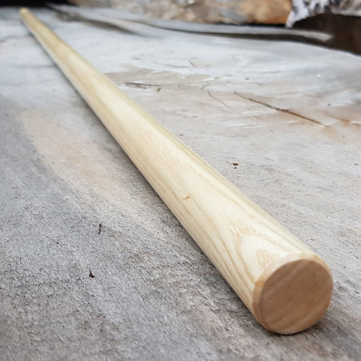 Weighted Bo Long Pole length 182 cm (71,7")/Diameter 35 mm(1.38") - European Ash