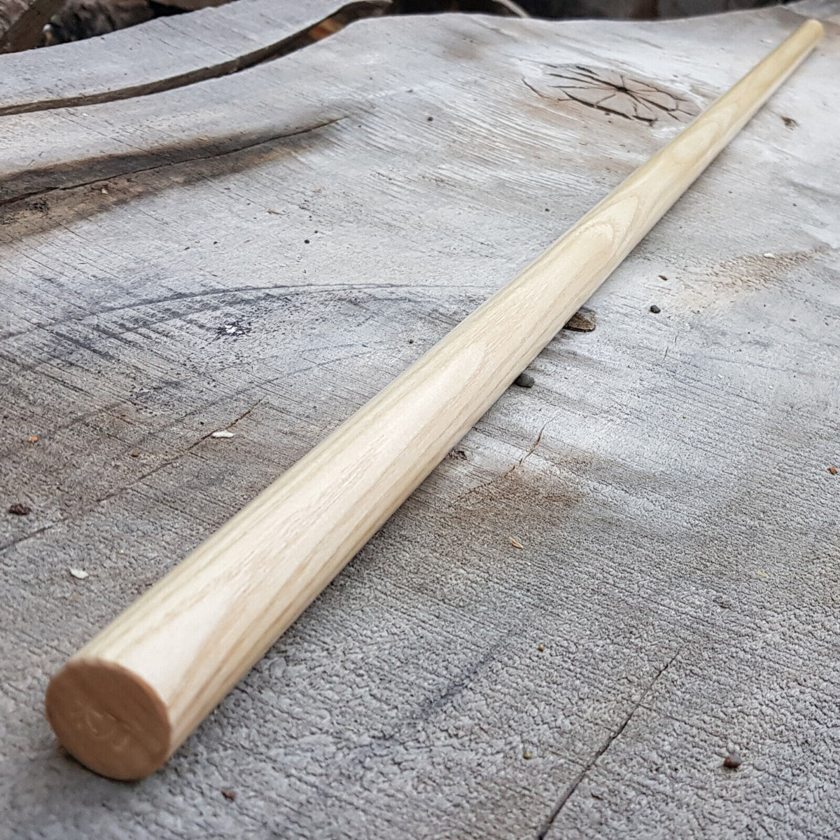 Hanbo stick jodo aikido kobudo 100 cm (39.3") - European Ash