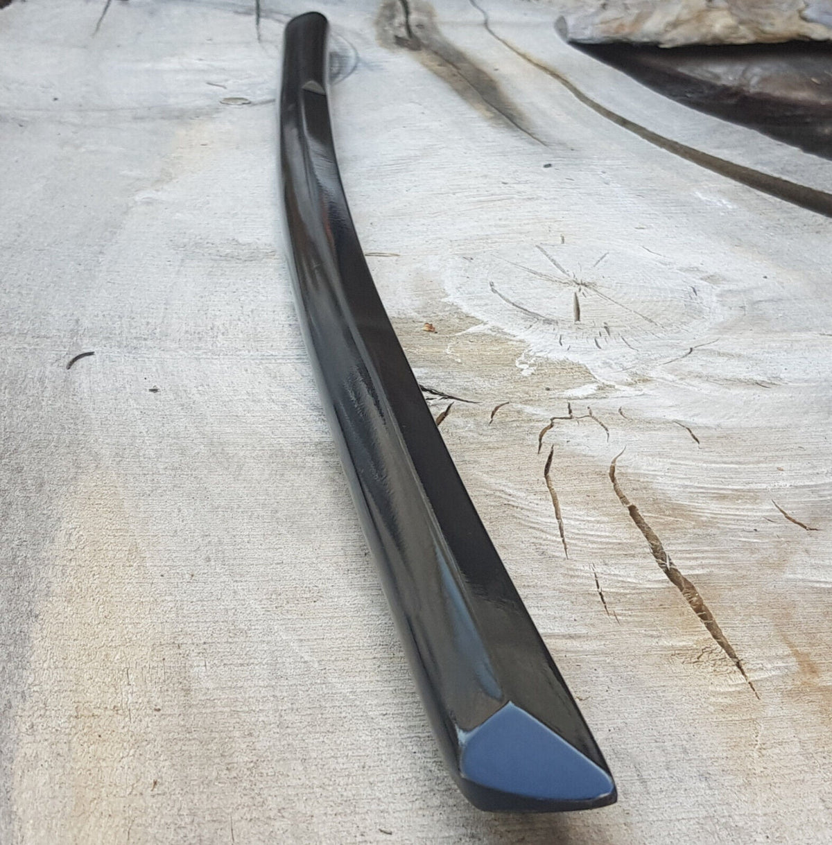 Black wooden bokken for practice