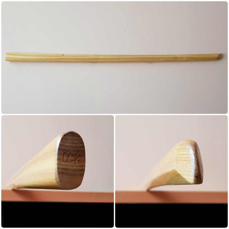 Jiki Shinkage Ryu Bokken 101.5 cm (40") for aikido, kenjutsu- Robinia Wood