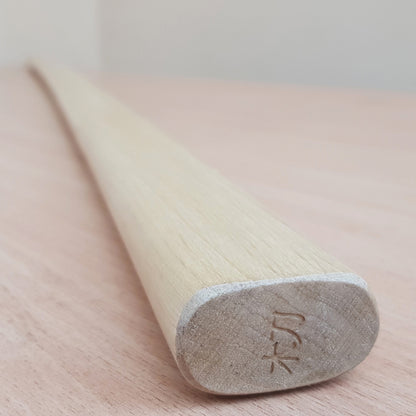 Jiki Shinkage Ryu Bokken 101.5 cm (40") for aikido, kenjutsu- European Hornbeam