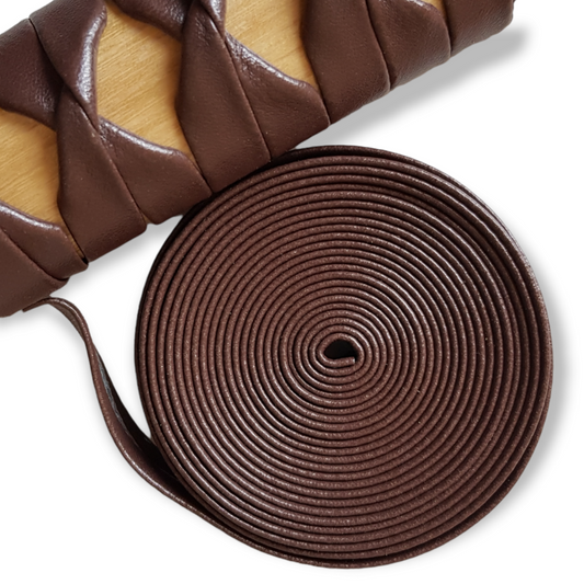 Tsukamaki (handle braid) brown