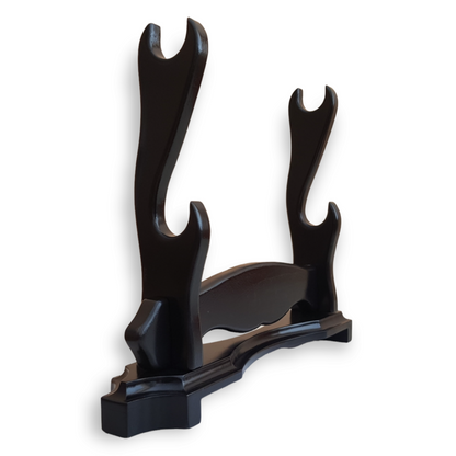 Exclusive Sword Katana Bokken Stand Holder "House of Treasures" - Natural Wood Ash- 2 layer