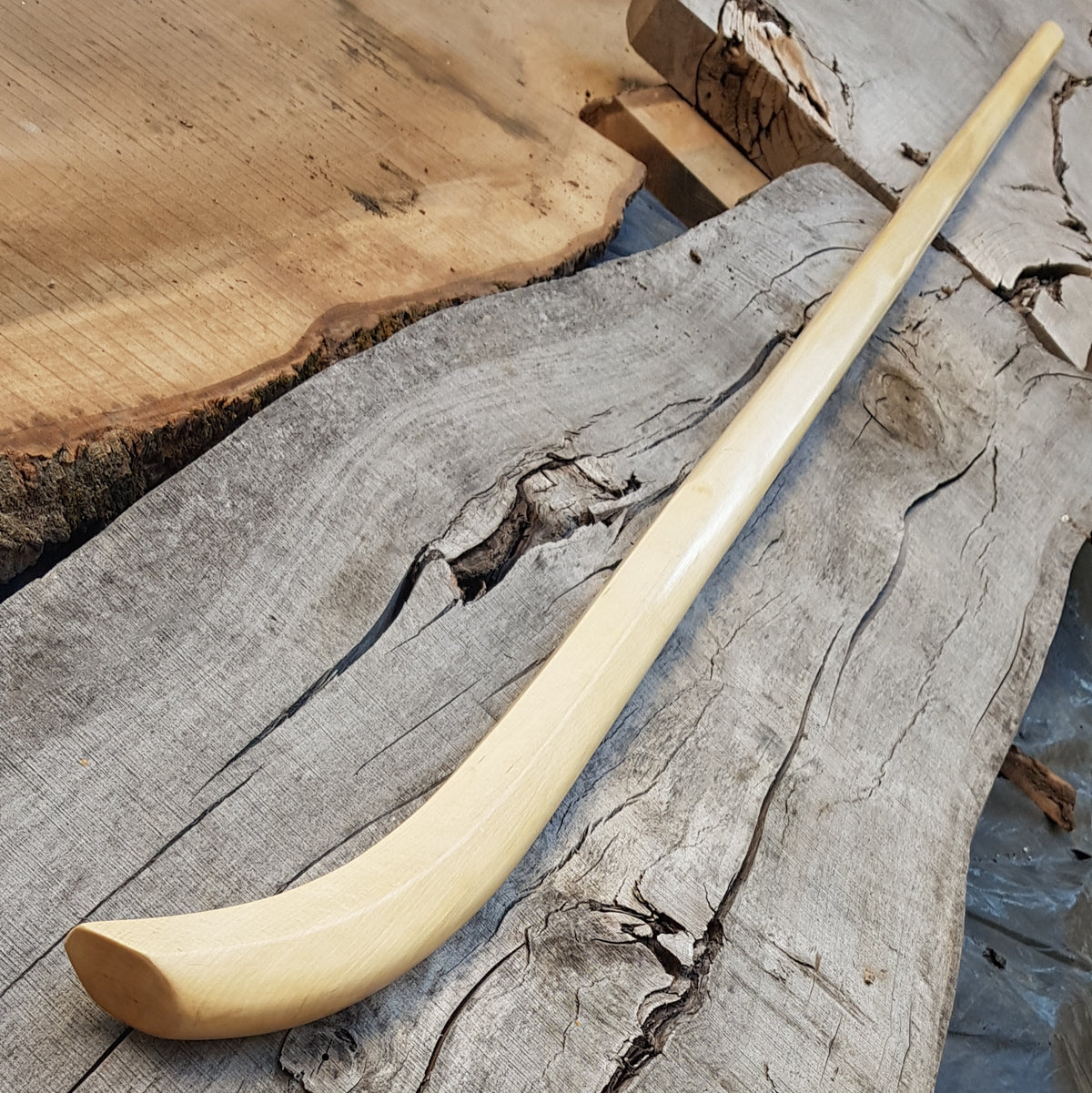 Wooden Naginata 214 cm (84") - European Hornbeam