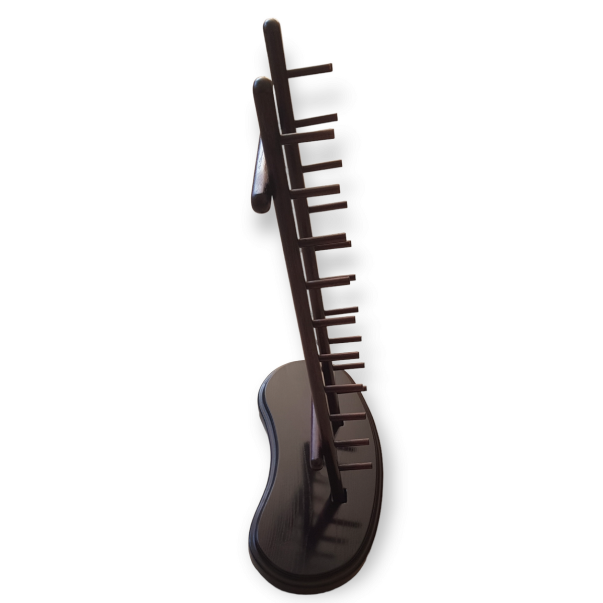 The Floor Stand for Knives - 10 Layer - Natural Wood Ash Brown