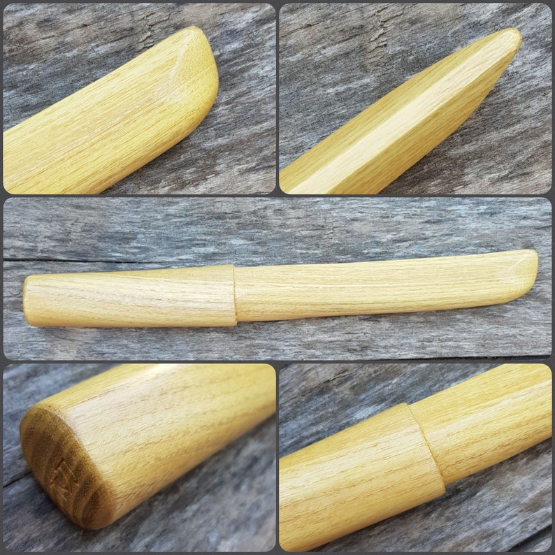 Wooden tanto - Japanese style - Robinia