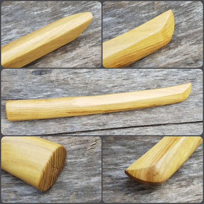 Дерев'яний ніж танто - Robinia Wood