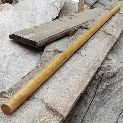 Weighted Bo Long Pole Length 182 cm (71.7") /Diameter 35 mm (1.38")- Robinia (White acacia)