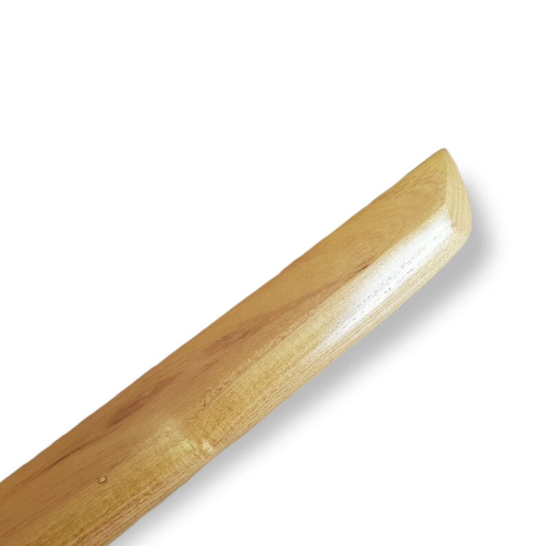 Wooden bokken Japanese sword Bokuto 102 cm (40.1") with tsuba and tsukamaki for Aikido and Kendo - European Ash