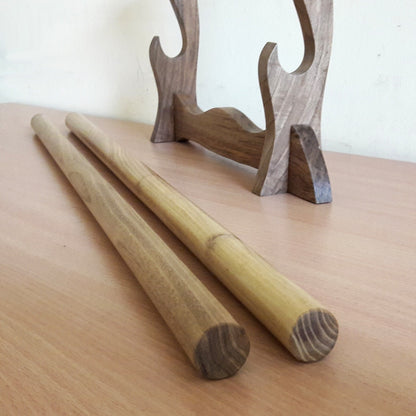 Short pair sticks Arnis Kali Eskrima Wing Chun Silat - Robinia Wood