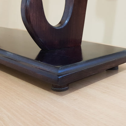 Exclusive Sword, Rifles, Axes Stand Holder - Natural Wood Ash Brown - 5 layer