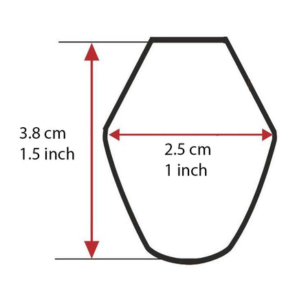 Plastic sheath (saya) for a wooden bokken black L78cm(30.7") x W2.5cm(1") x H3.8cm(1.5")